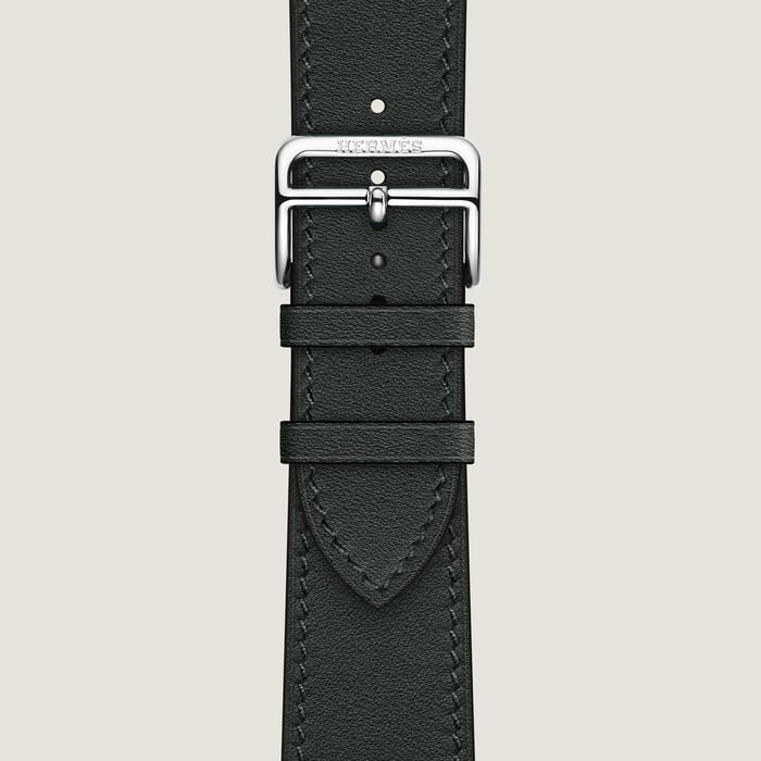 Noir Band Apple Watch Hermès Single Tour 46 MM