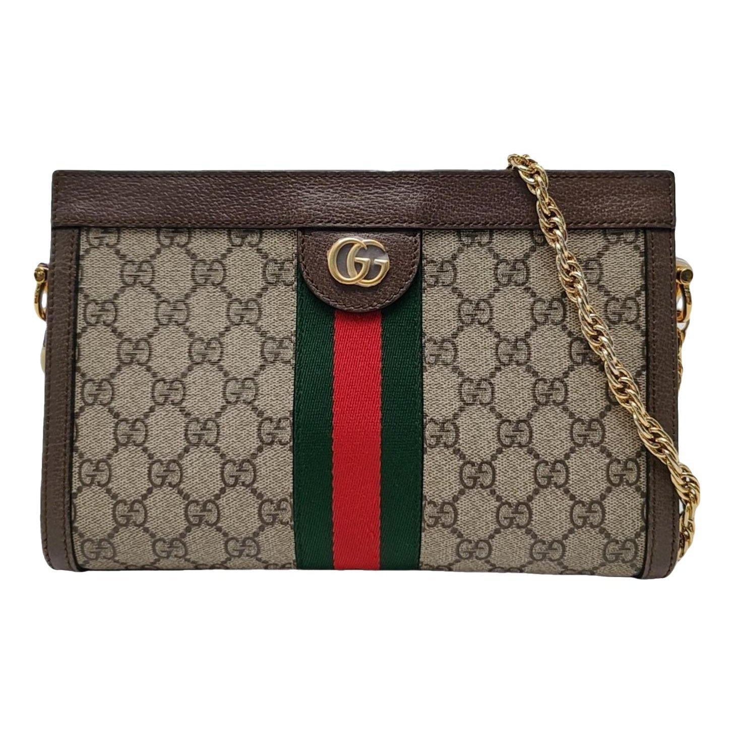 Ophidia leather handbag