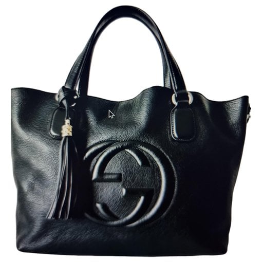 Soho Top Handle leather handbag