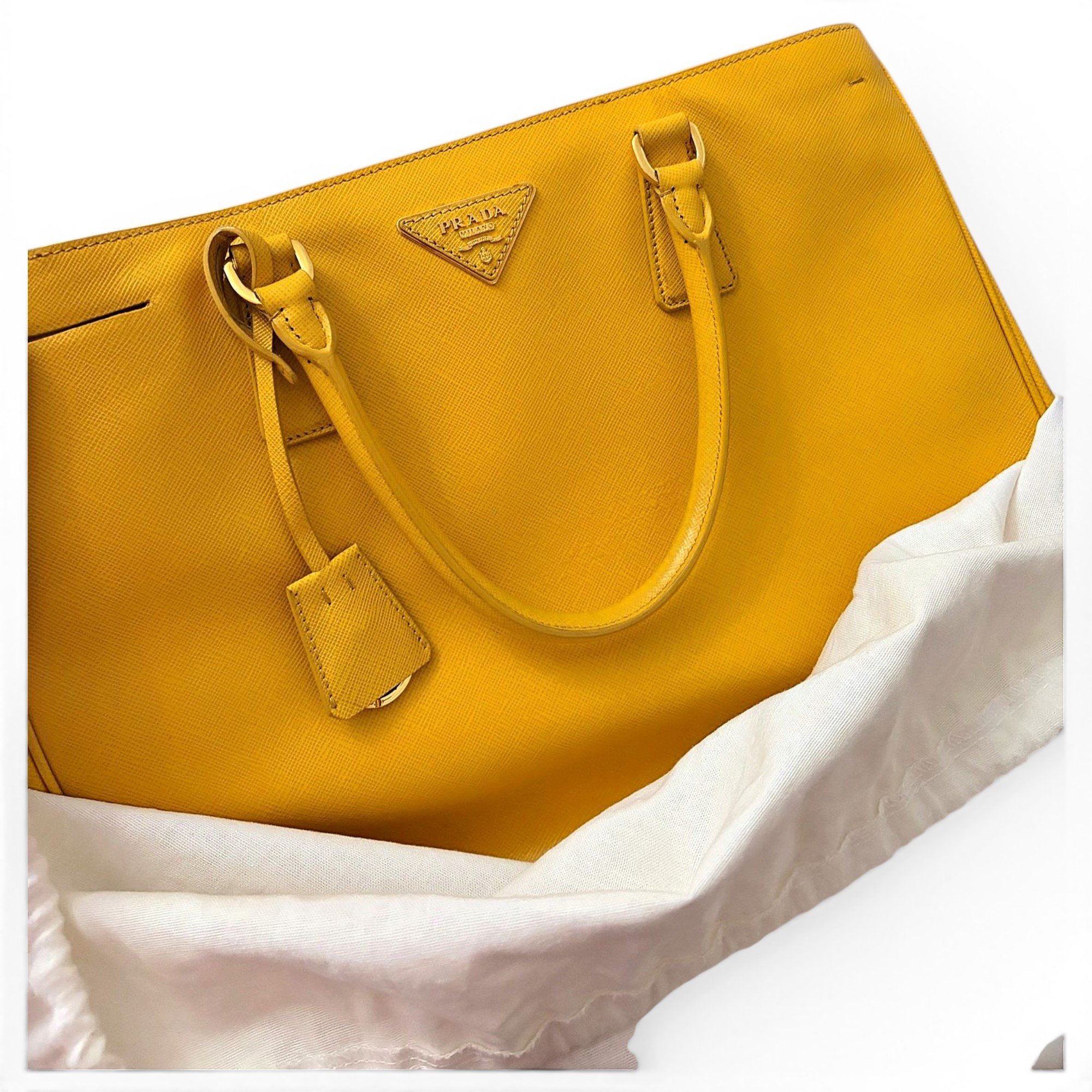 Galleria leather tote