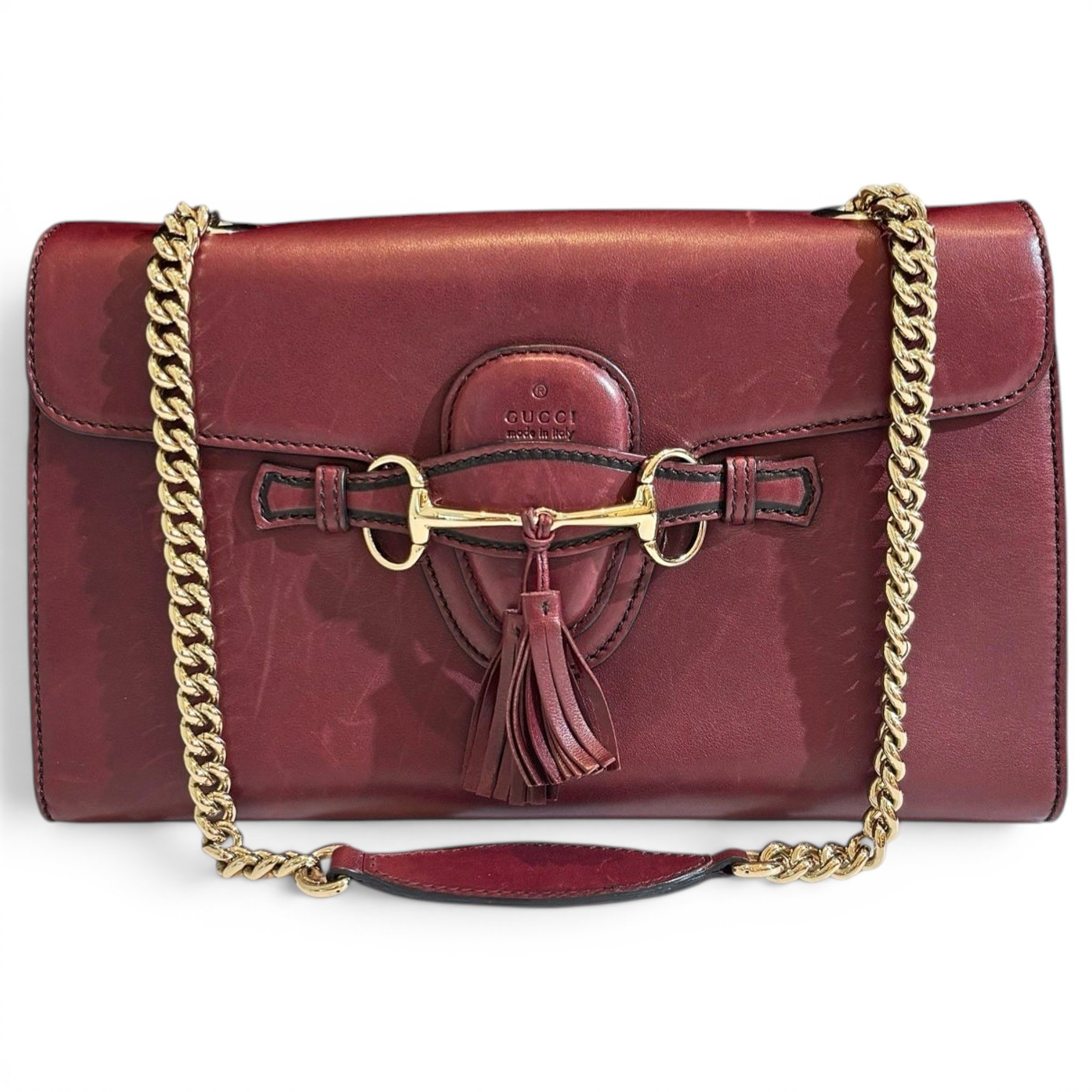 Emily leather handbag