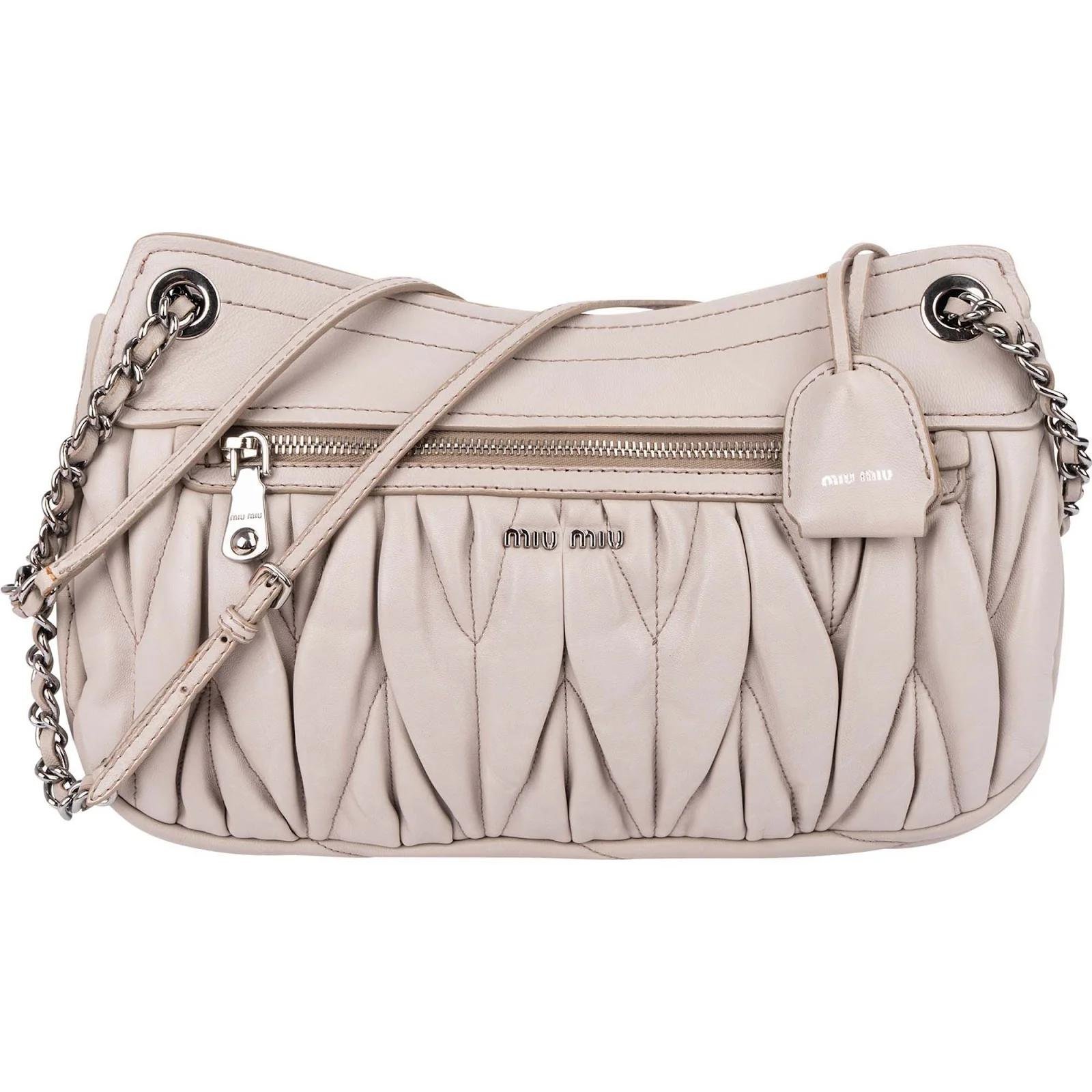 Coffer leather crossbody bag