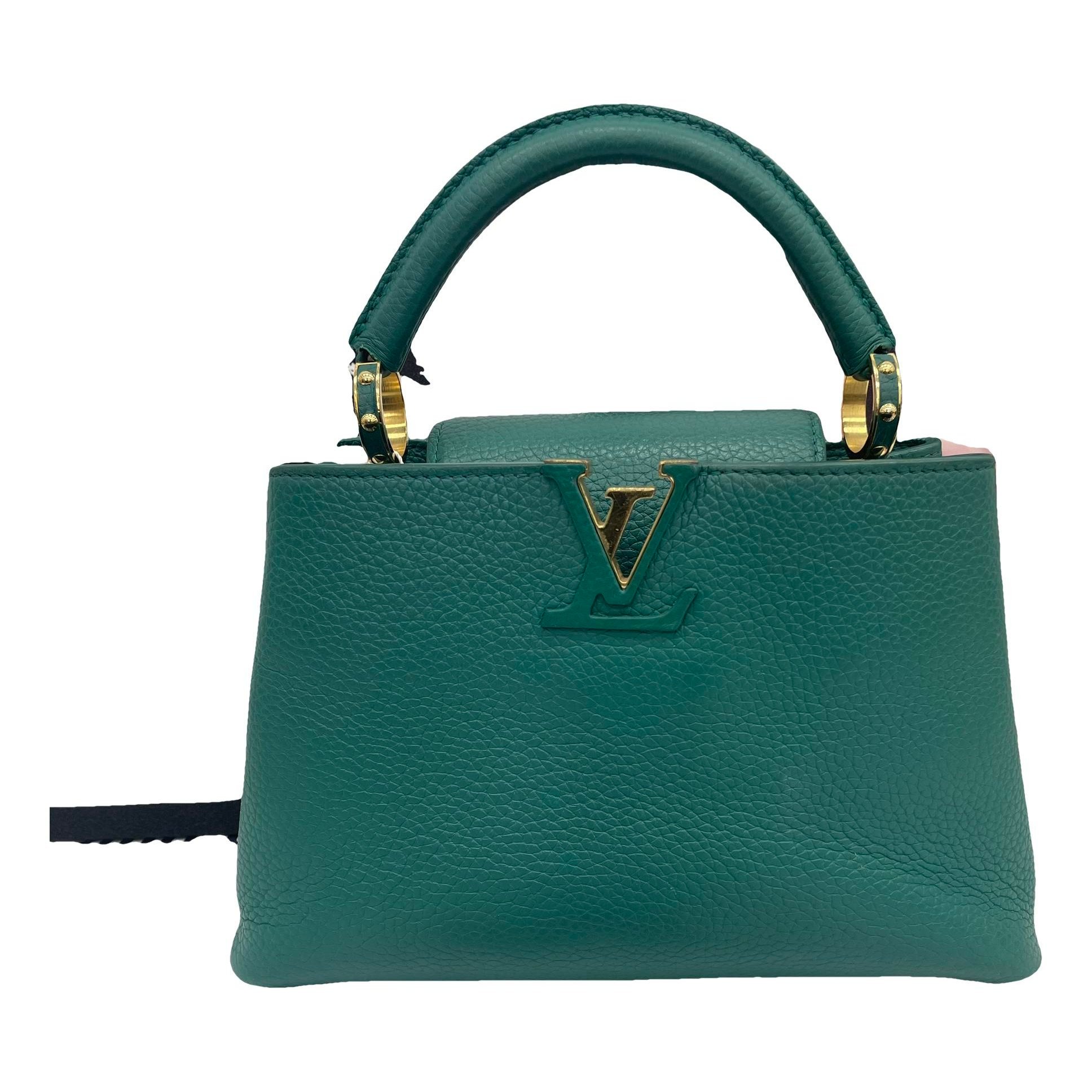 Capucines leather handbag