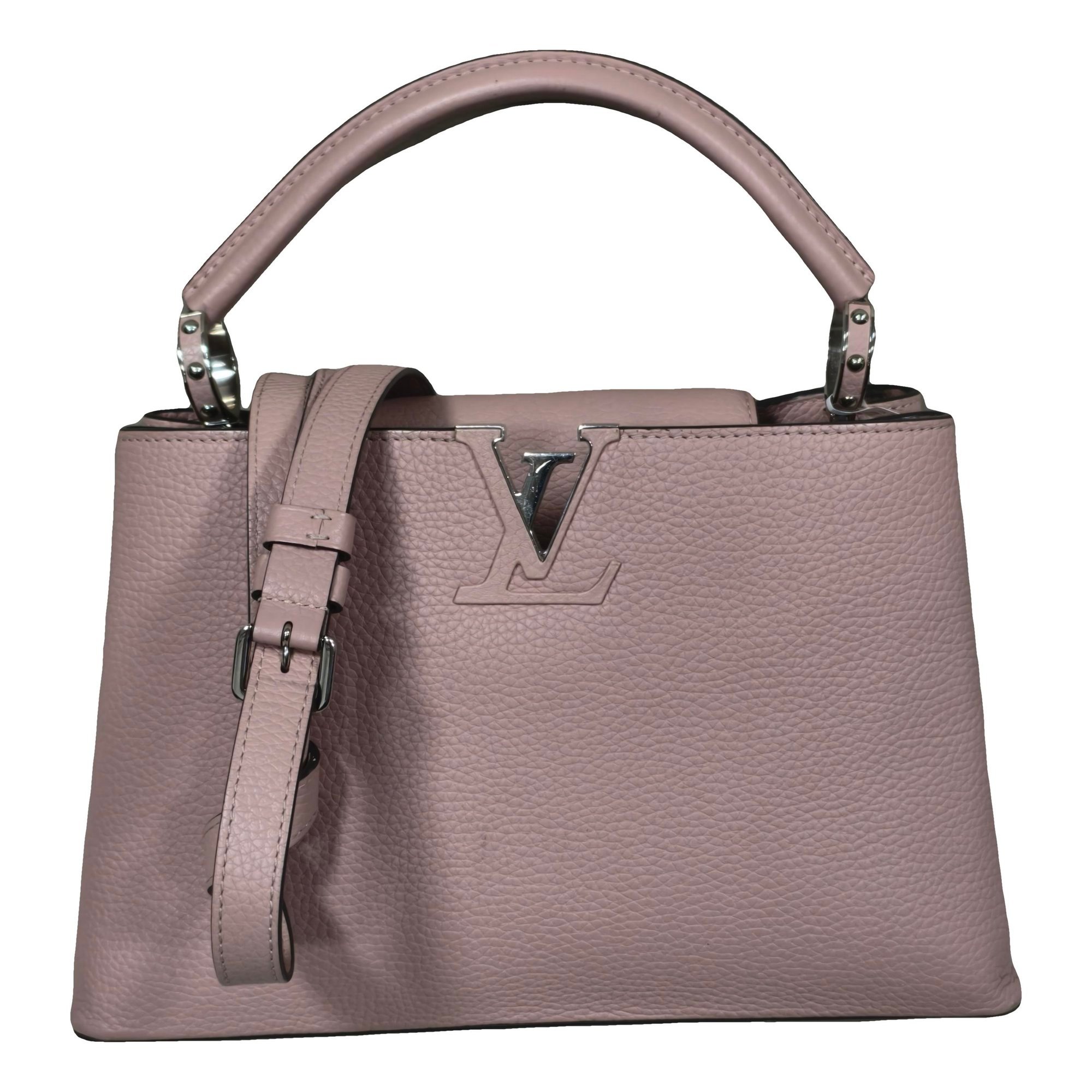 Capucines leather handbag