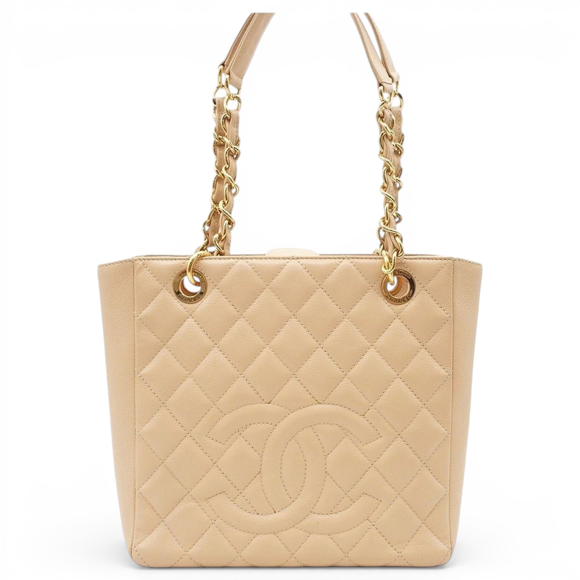 Petite Shopping Tote leather tote