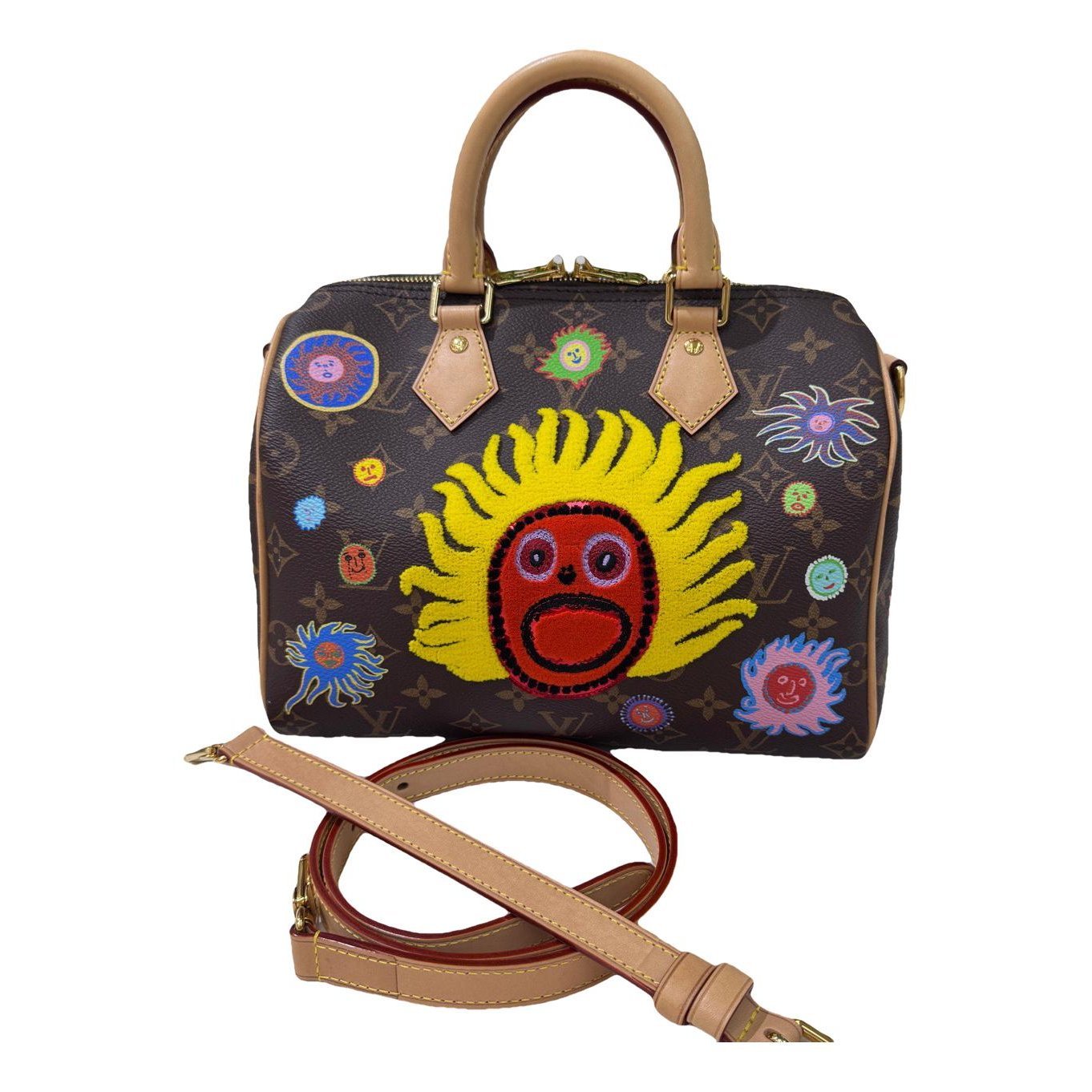 Speedy Bandoulière leather handbag