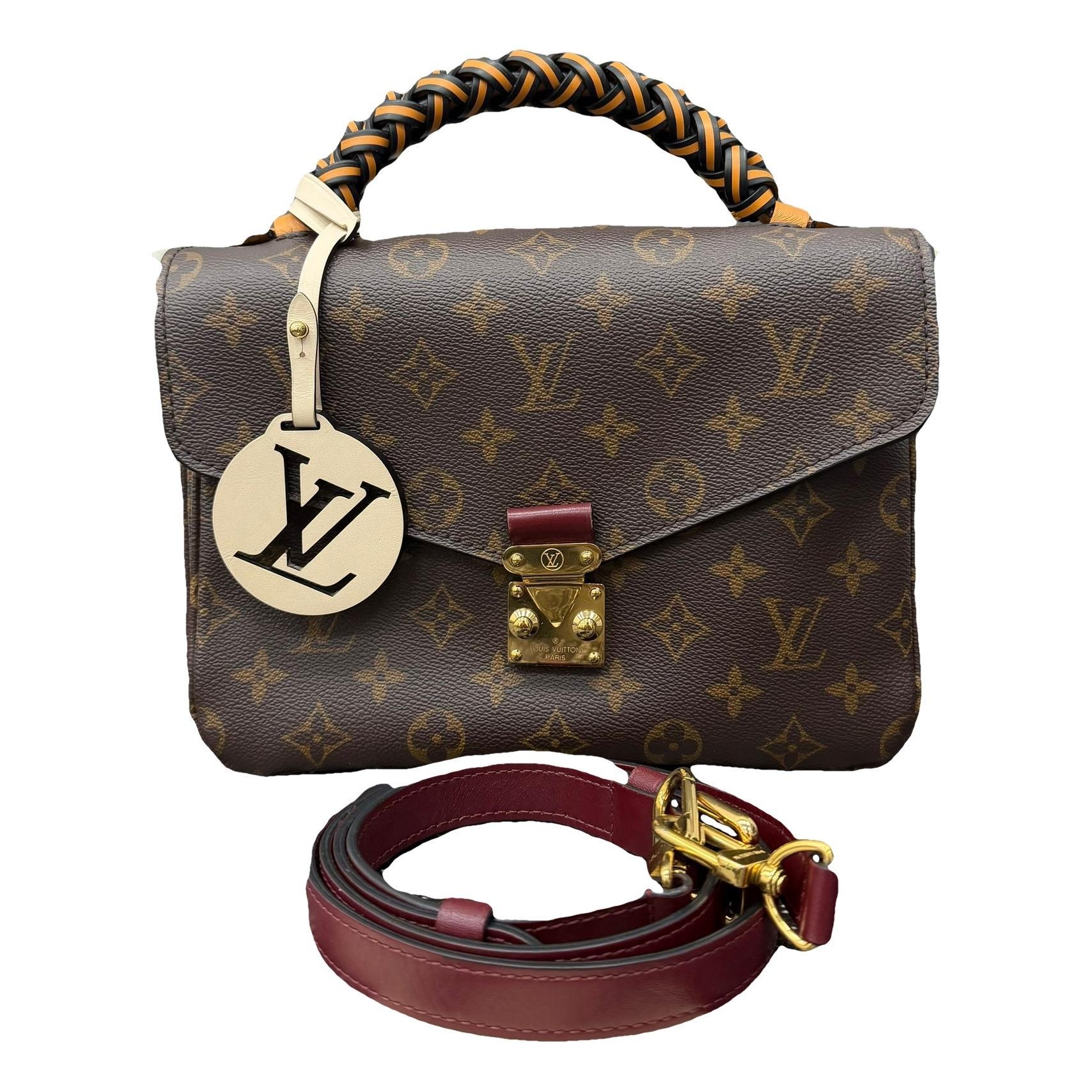 Metis leather handbag
