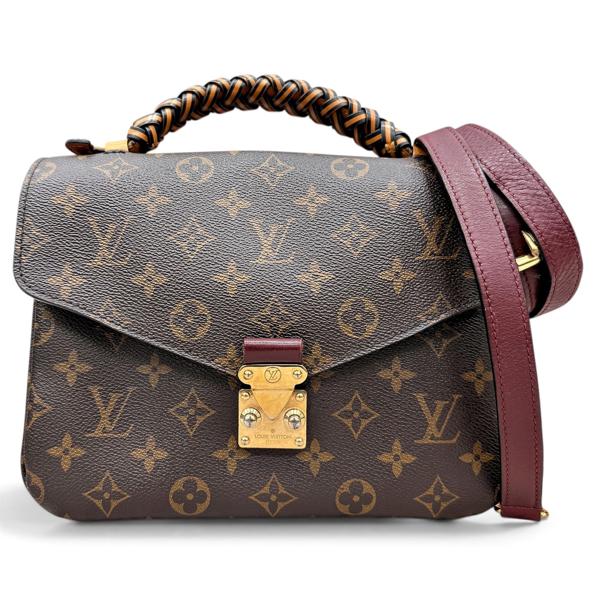 Metis leather handbag