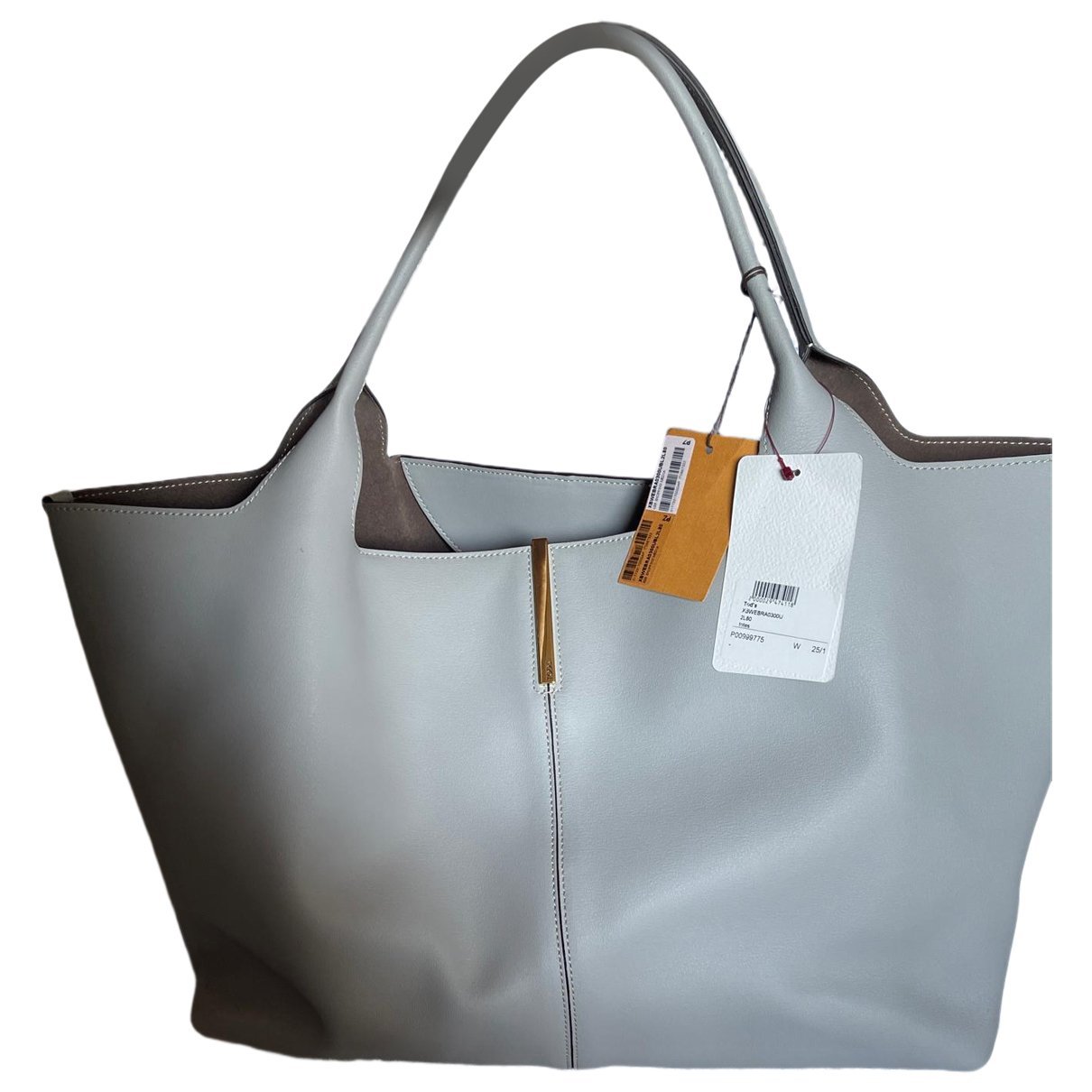 Leather tote
