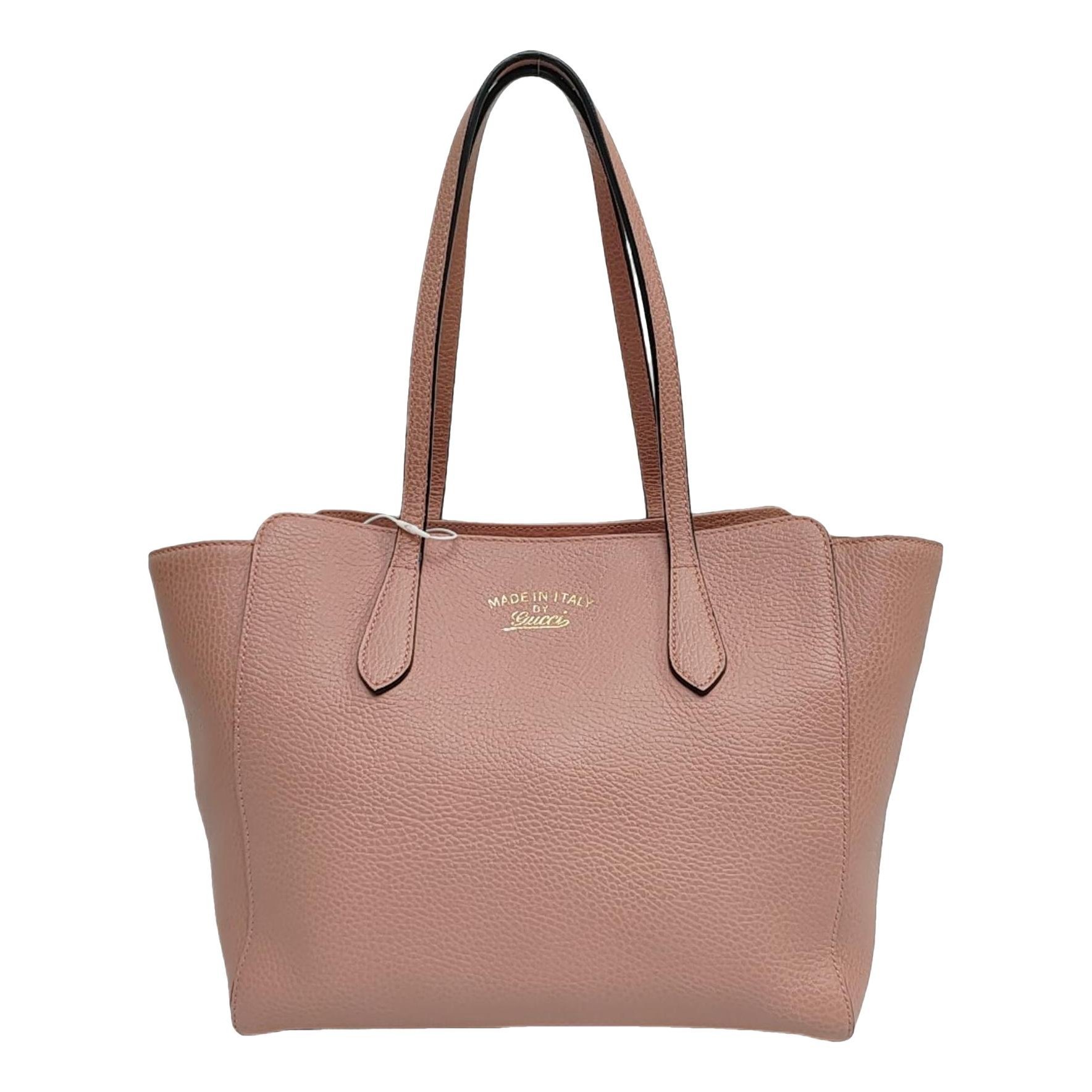 Swing leather handbag
