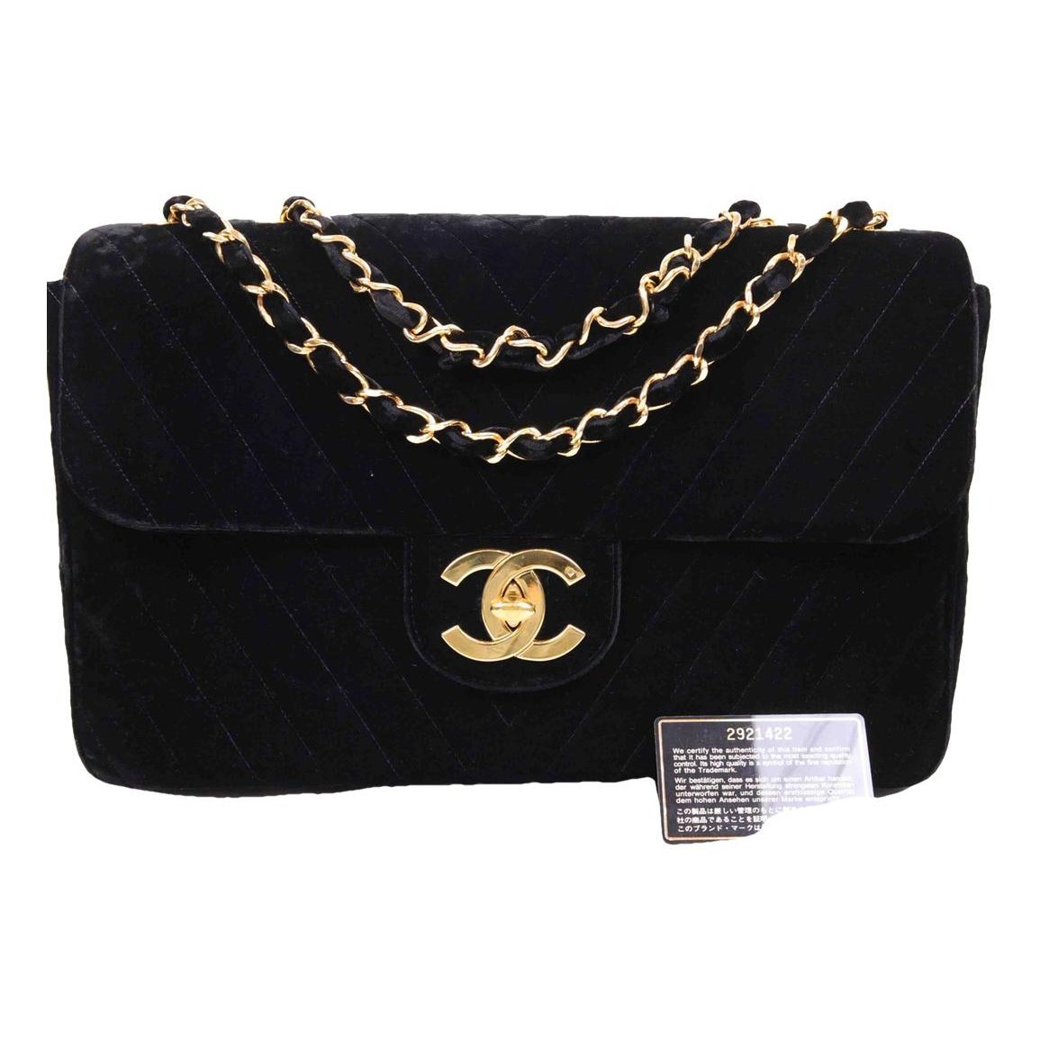 Timeless/Classique velvet crossbody bag