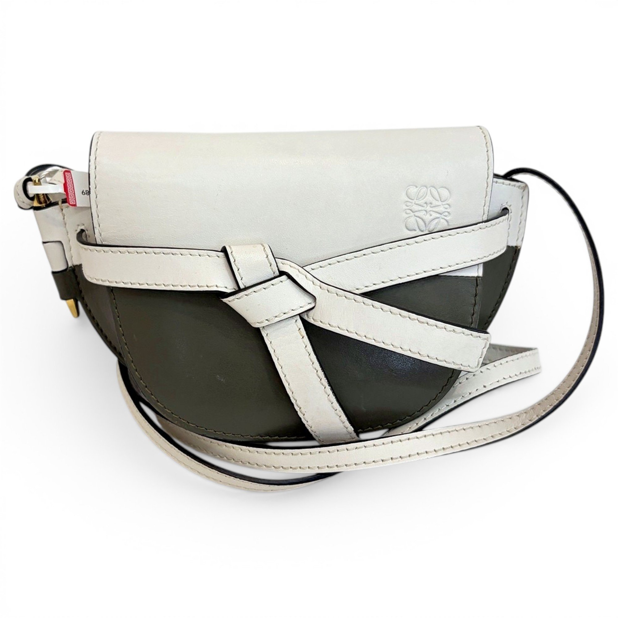 Gate leather handbag