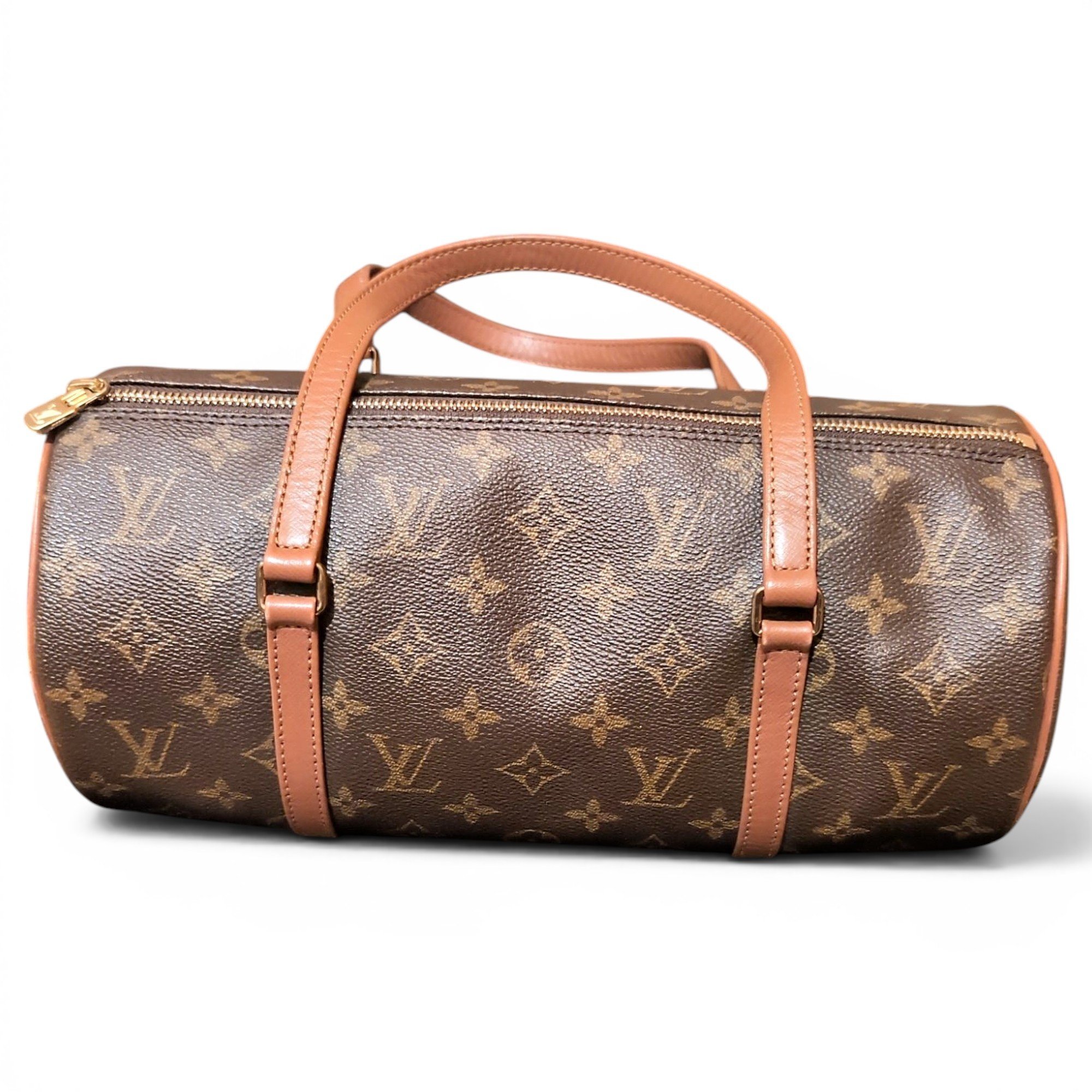 Papillon leather handbag