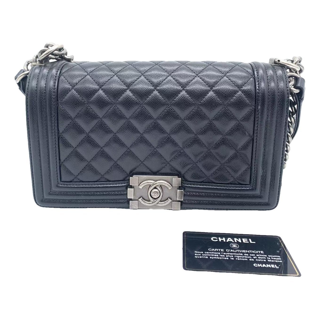 Boy leather handbag
