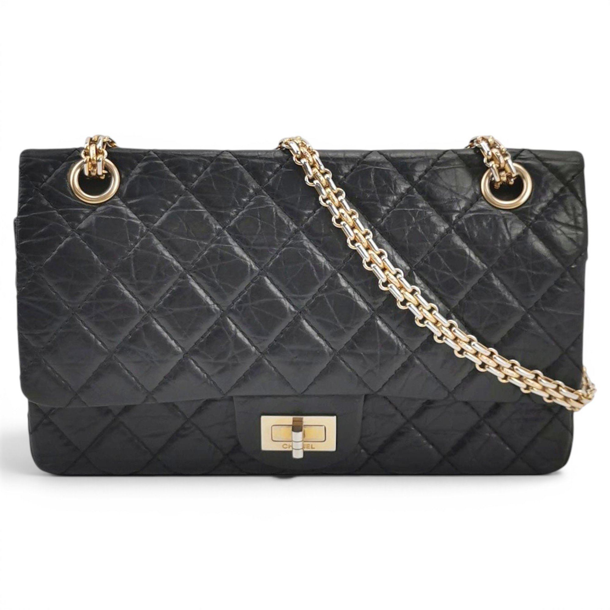 2.55 leather handbag