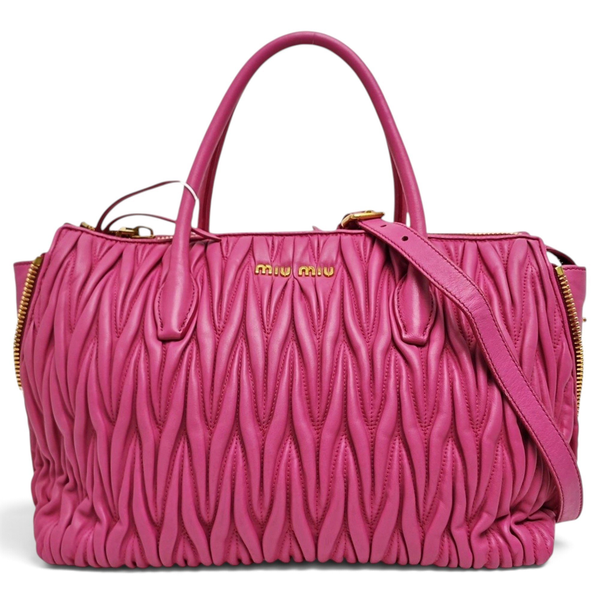 Leather handbag