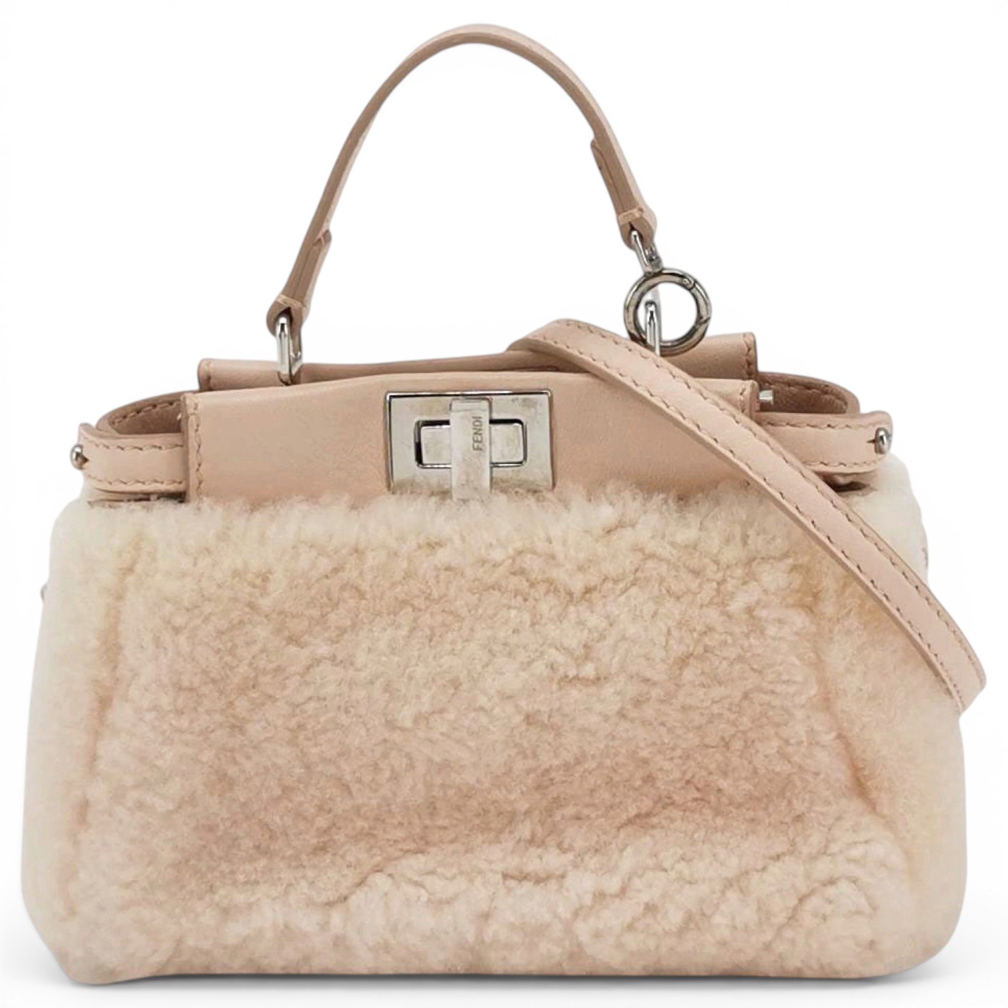 Peekaboo cloth handbag