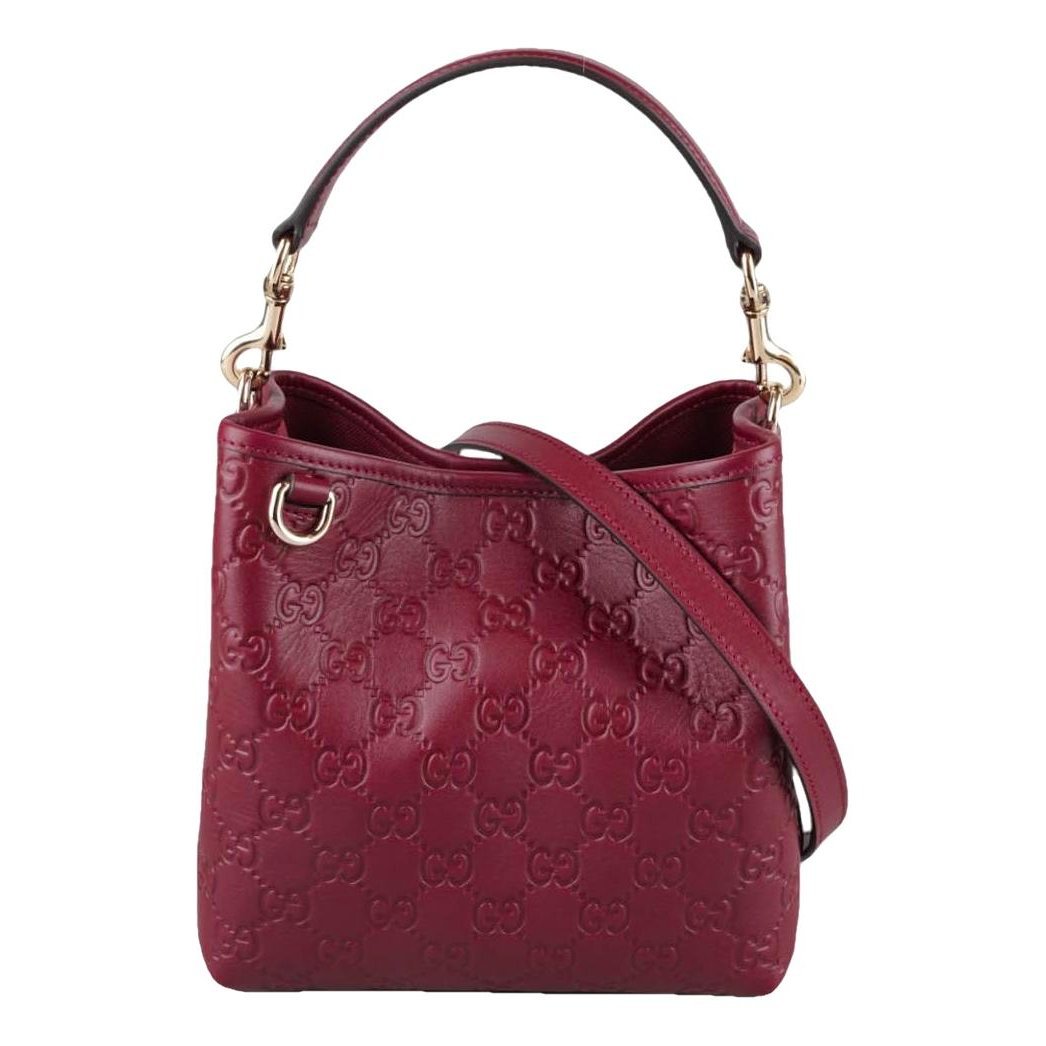 Ophidia Bucket leather crossbody bag