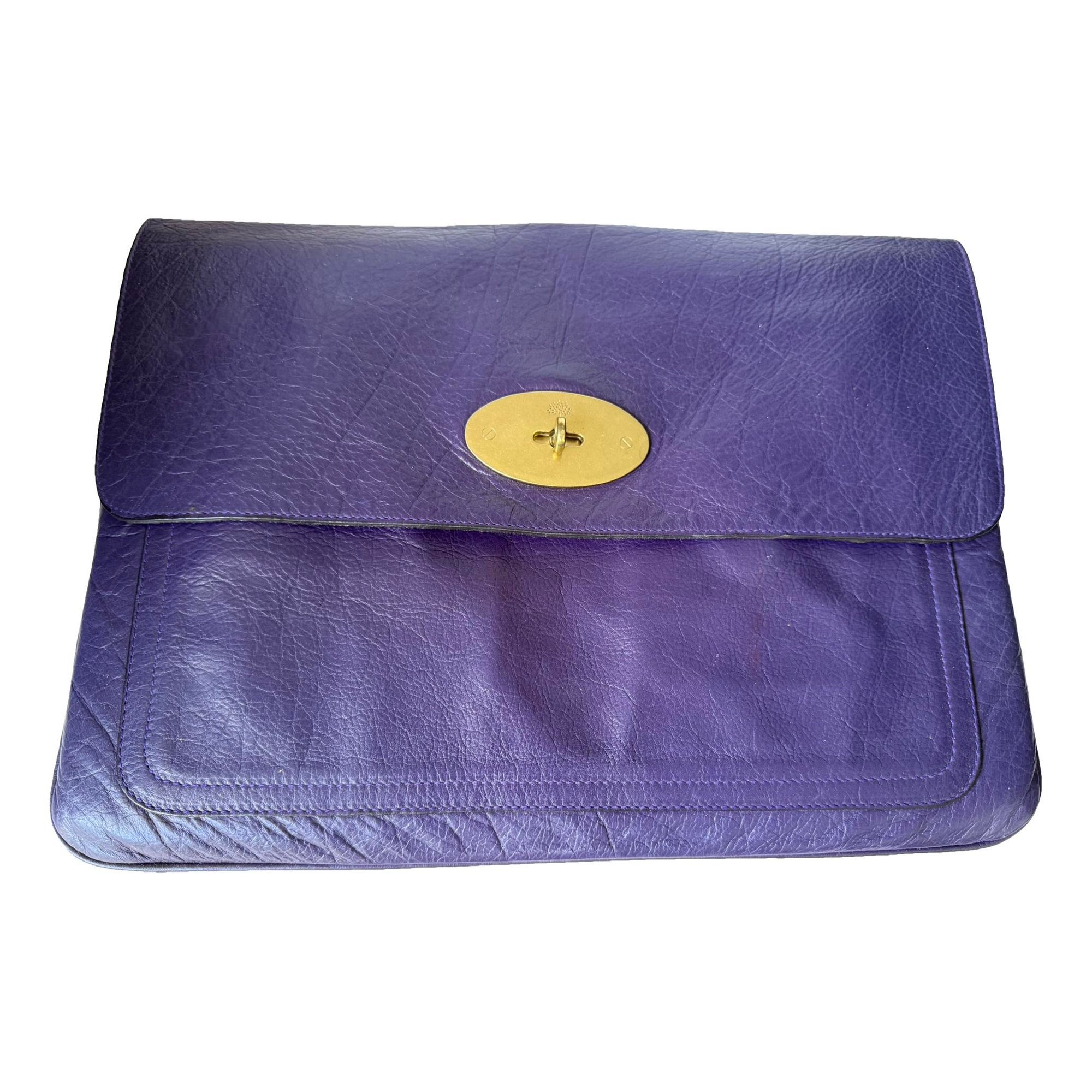 Mulberry Leather clutch bag