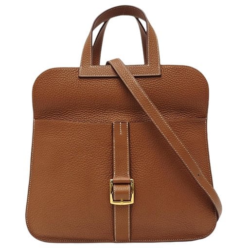Halzan leather handbag