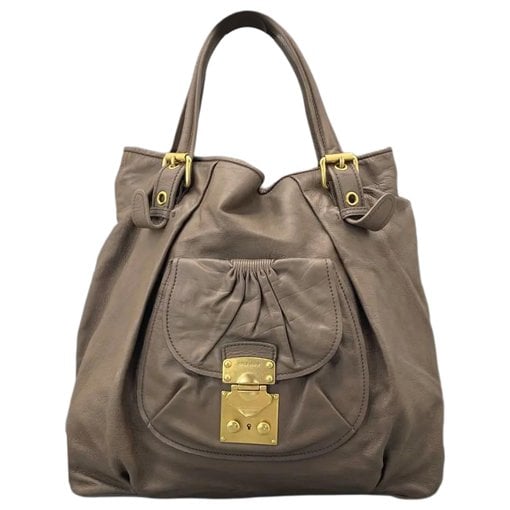 Leather handbag