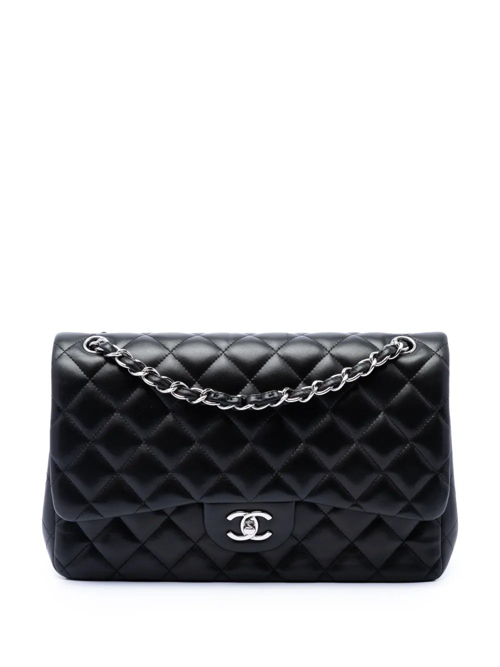 2012 Jumbo Classic Lambskin Double Flap shoulder bag