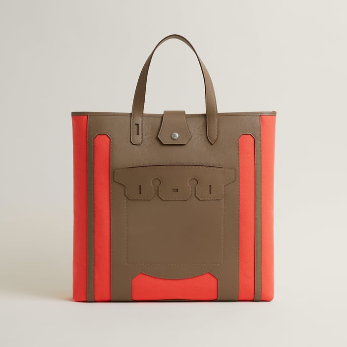 Random Monsieur B Cutting Tote Bag, Large Model