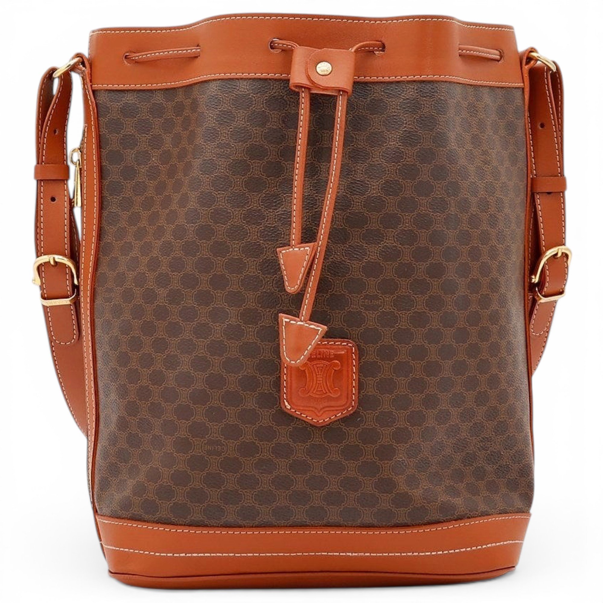 Triomphe cloth handbag