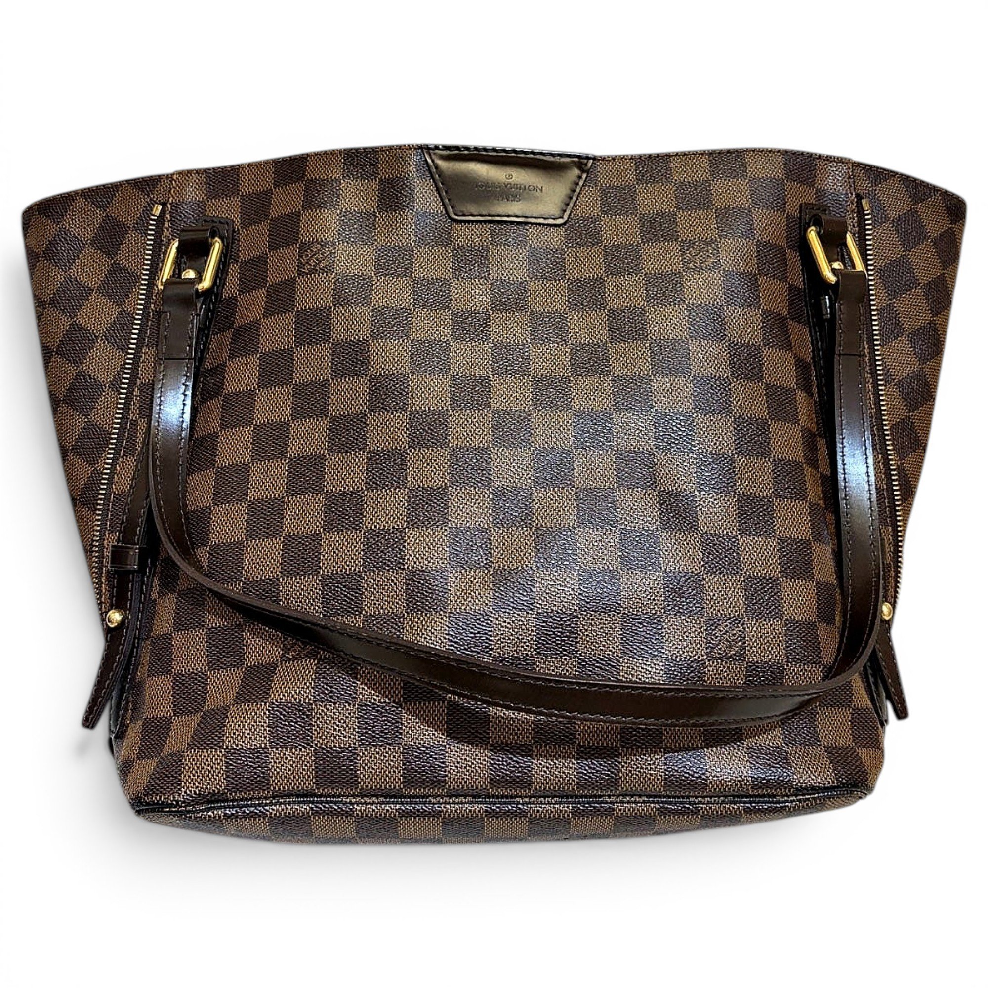 Leather tote