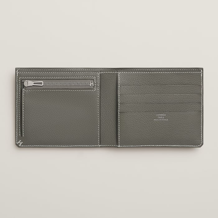 Gris Meyer H Sellier Compact Wallet