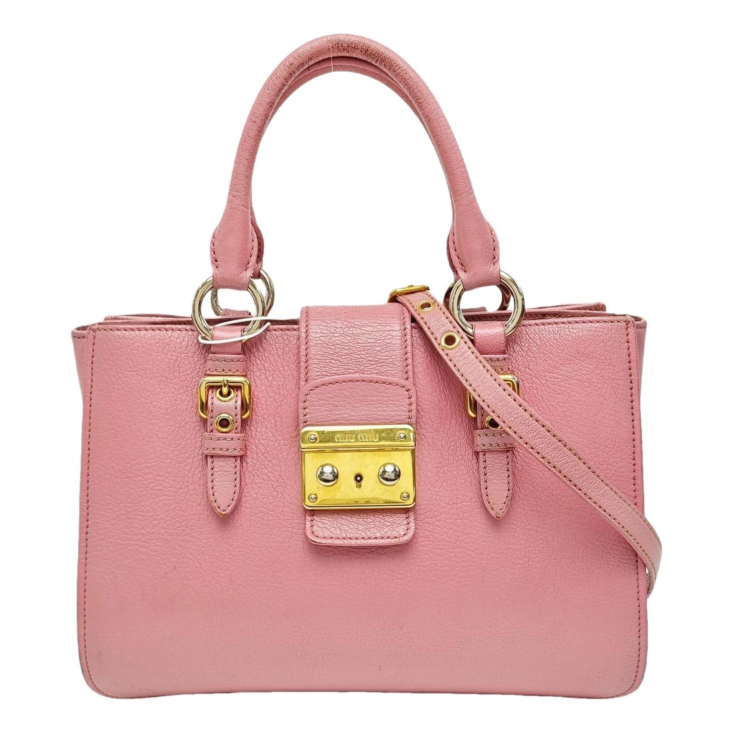 Leather handbag