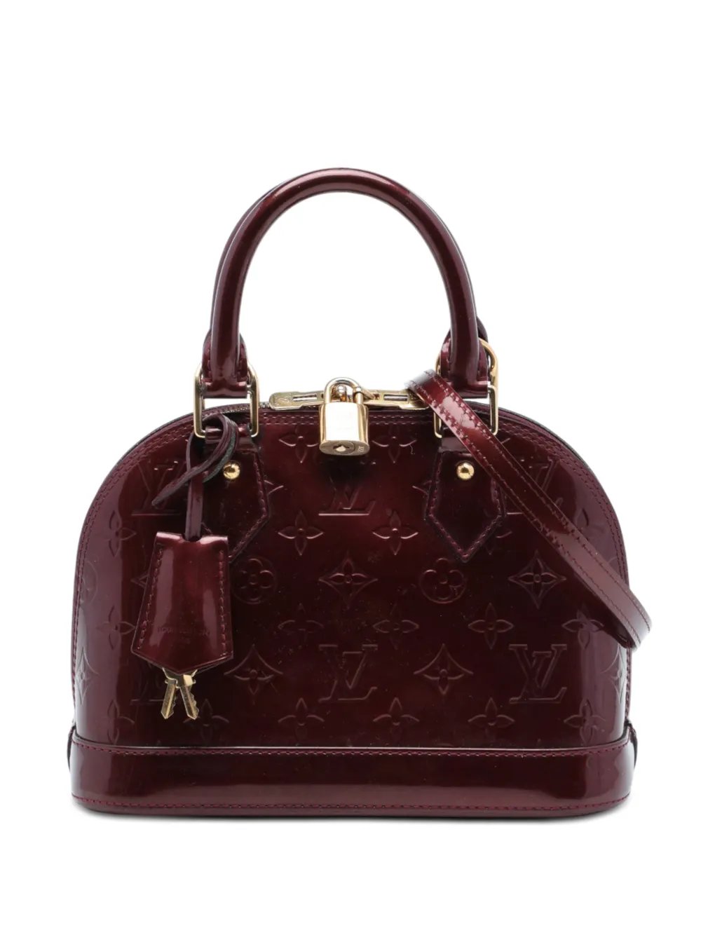 Louis Vuitton 2010 Monogram Vernis Alma BB satchel