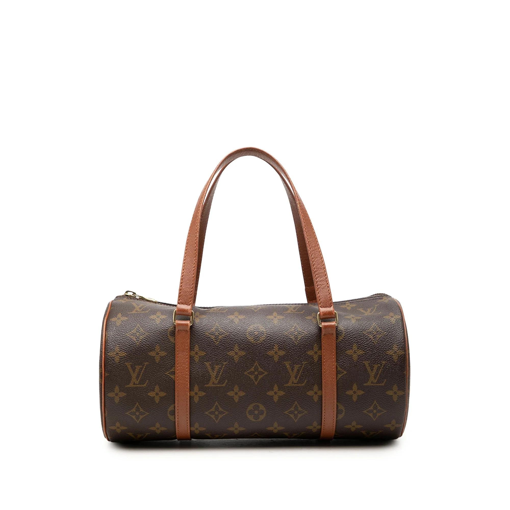 Papillon leather handbag