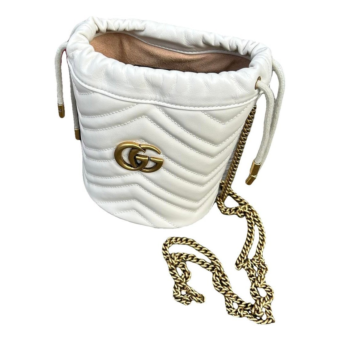 GG Marmont Bucket leather handbag