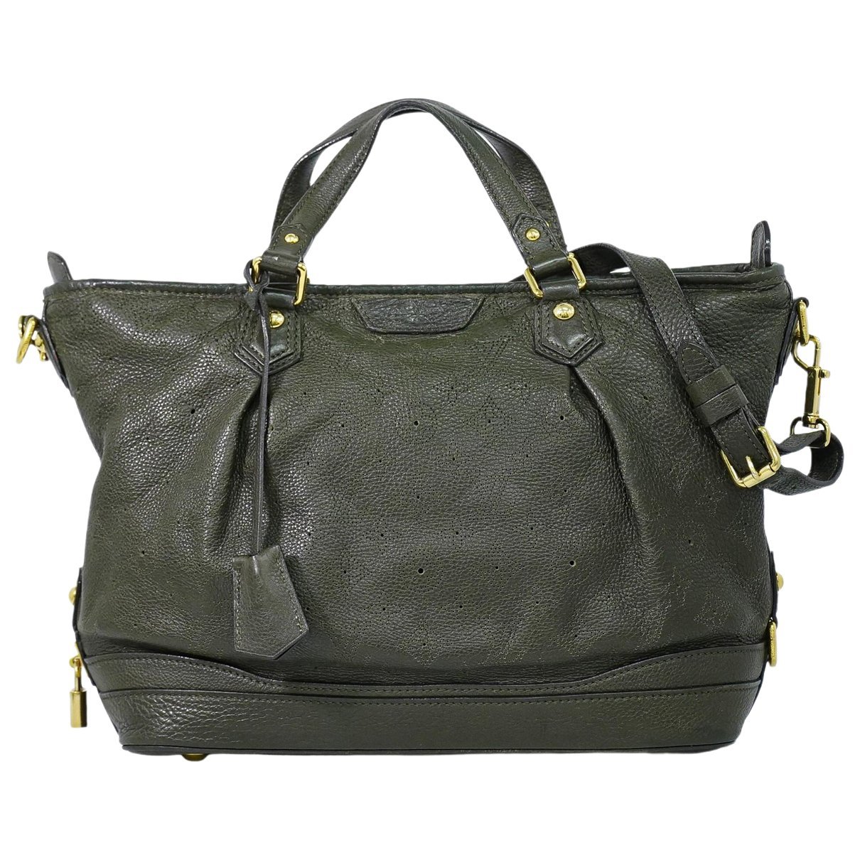 Stellar leather handbag
