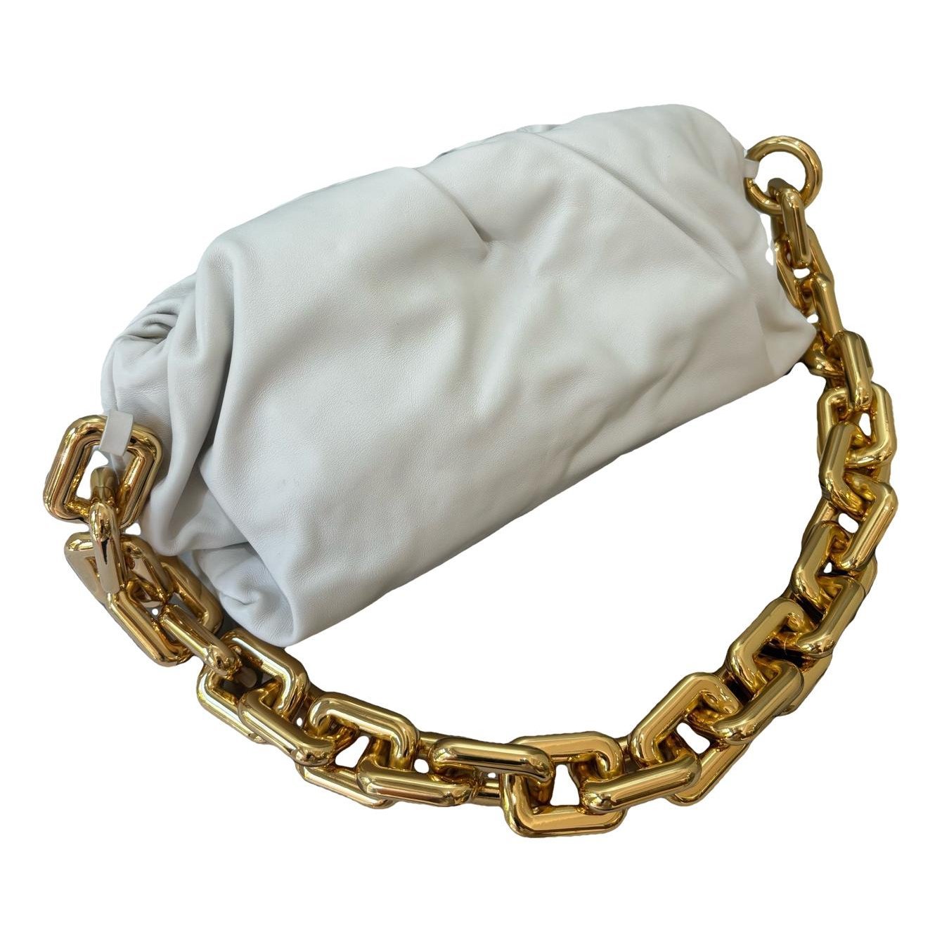 Chain Pouch leather handbag