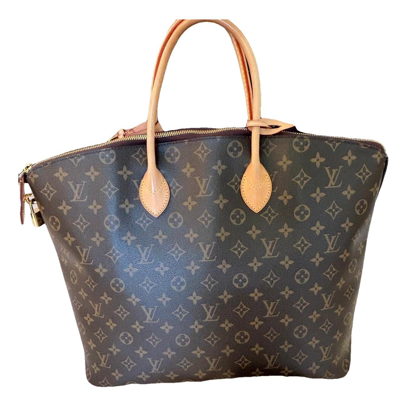 Lockit leather handbag