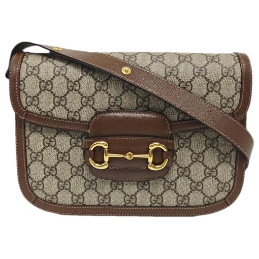 Handle Horsebit 1955 leather crossbody bag