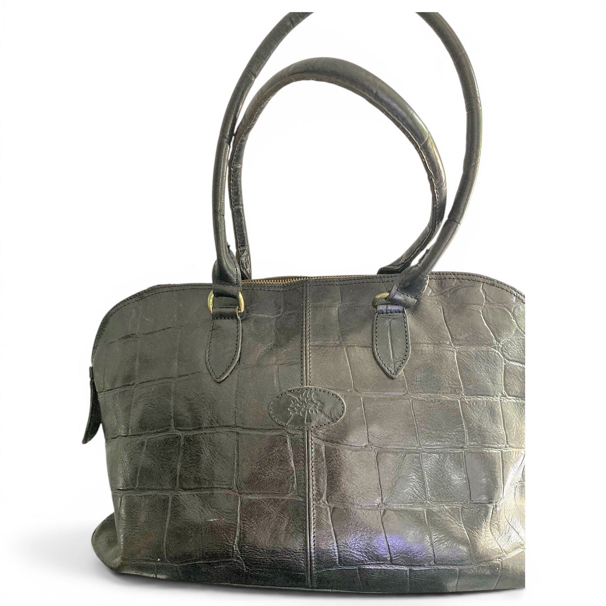 Adena leather handbag
