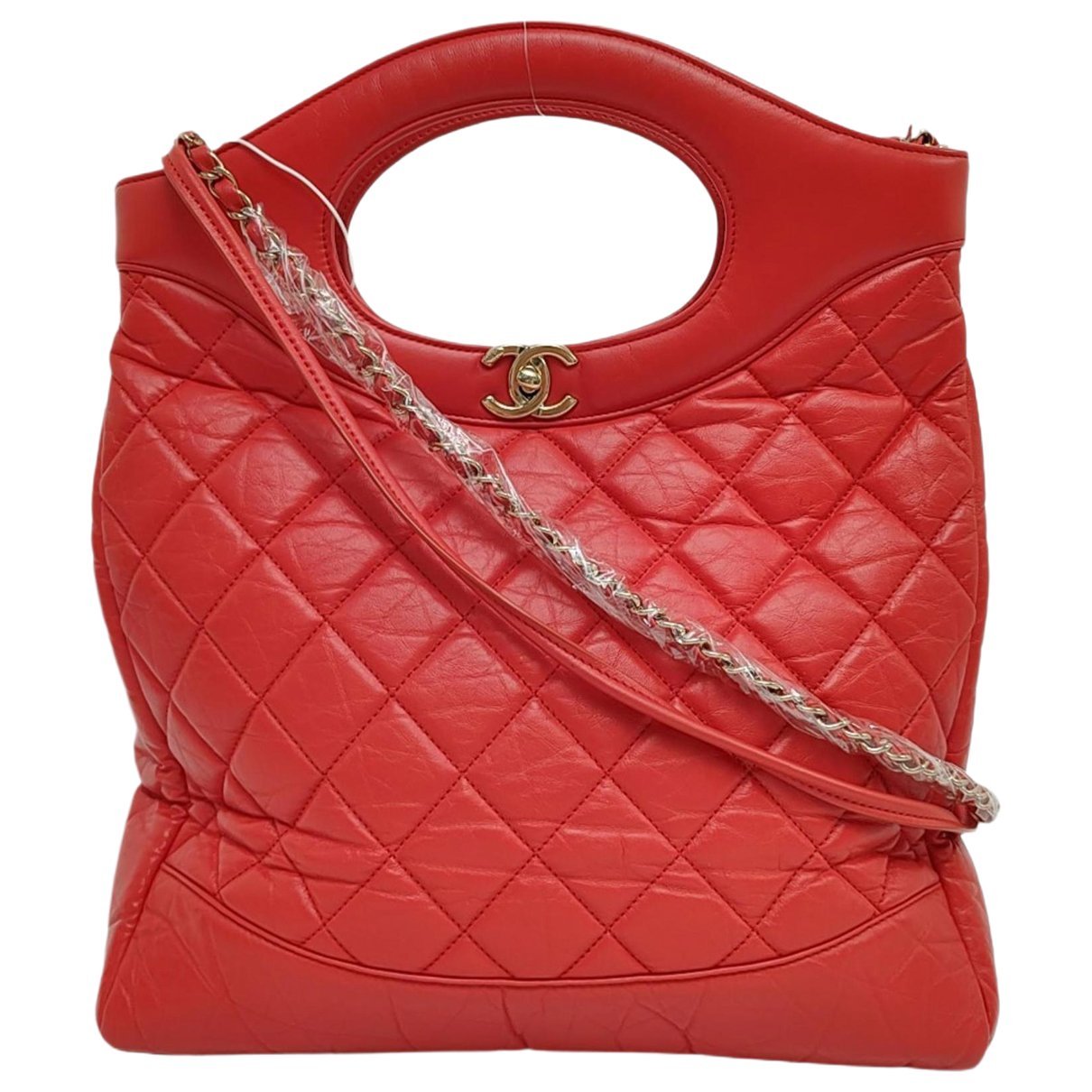 Leather handbag