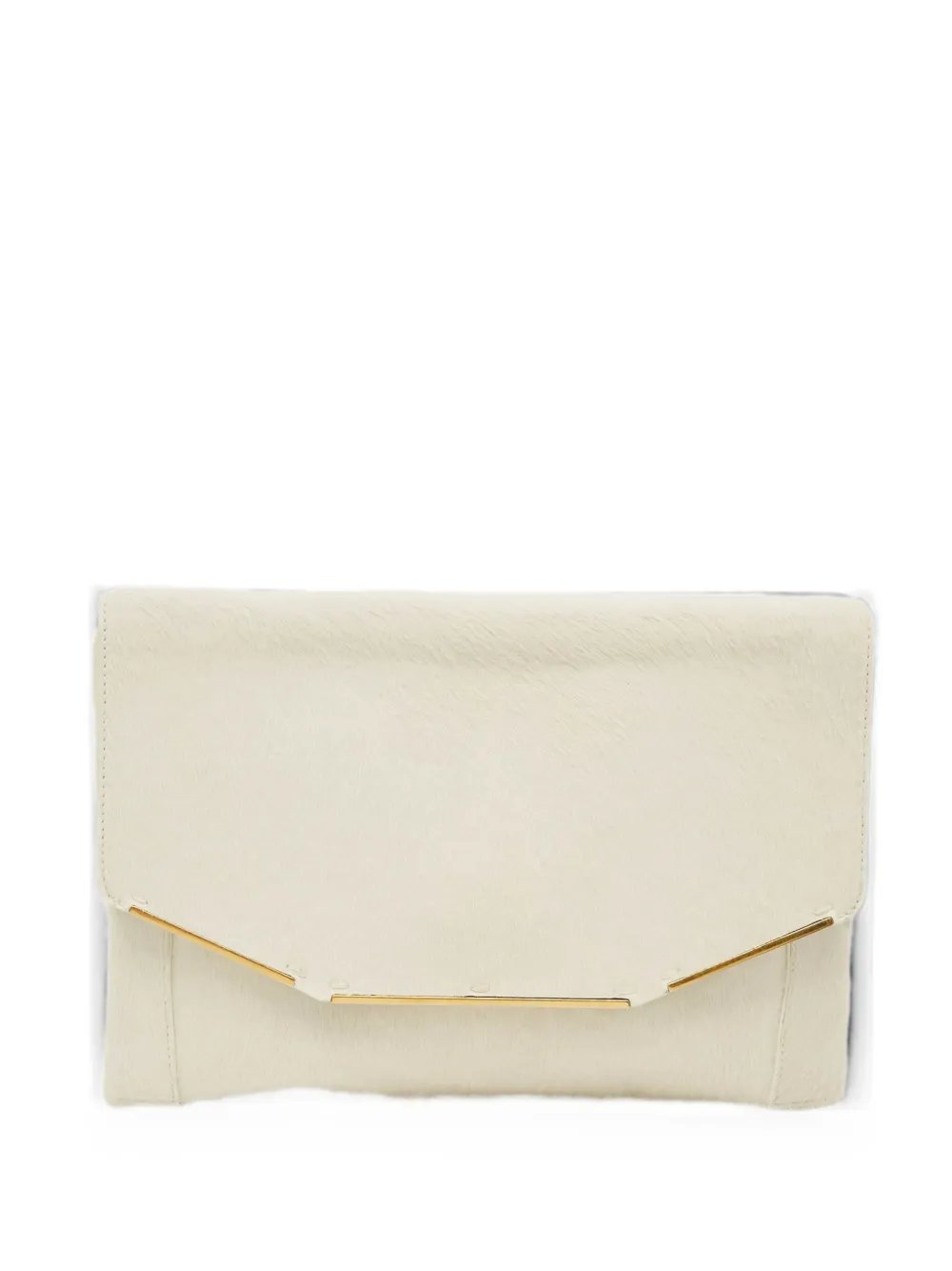 Lanvin Miss Sactorial calf hair clutch bag