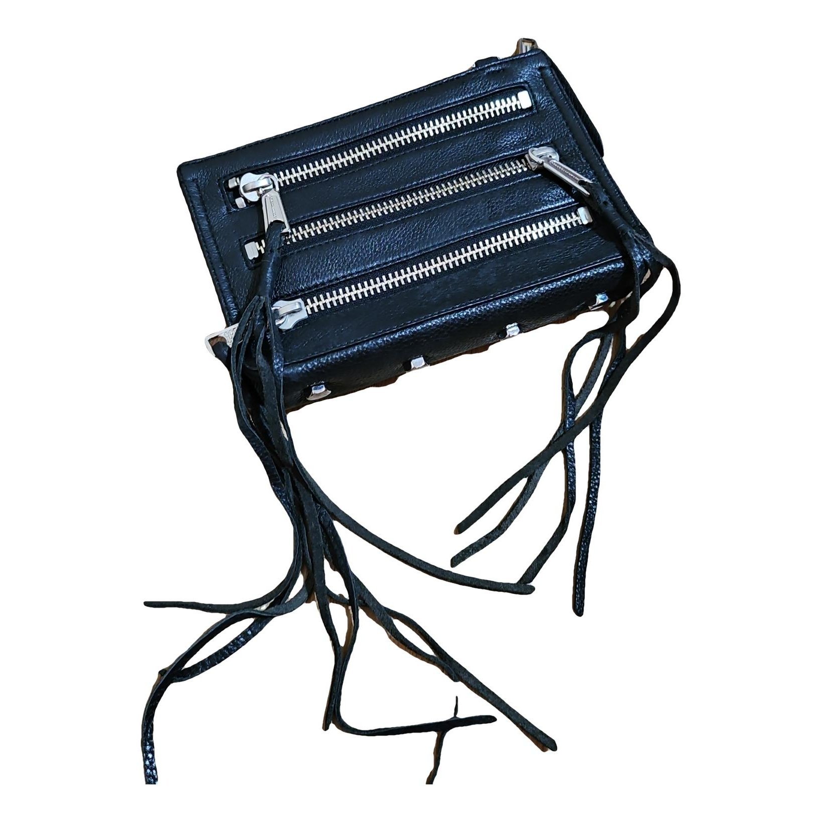Leather crossbody bag