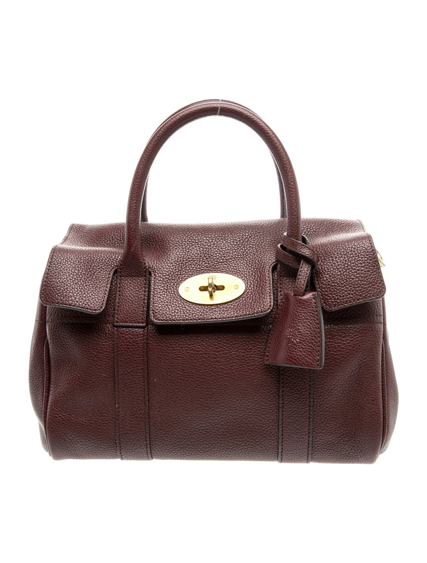 Leather Bayswater satchel Small