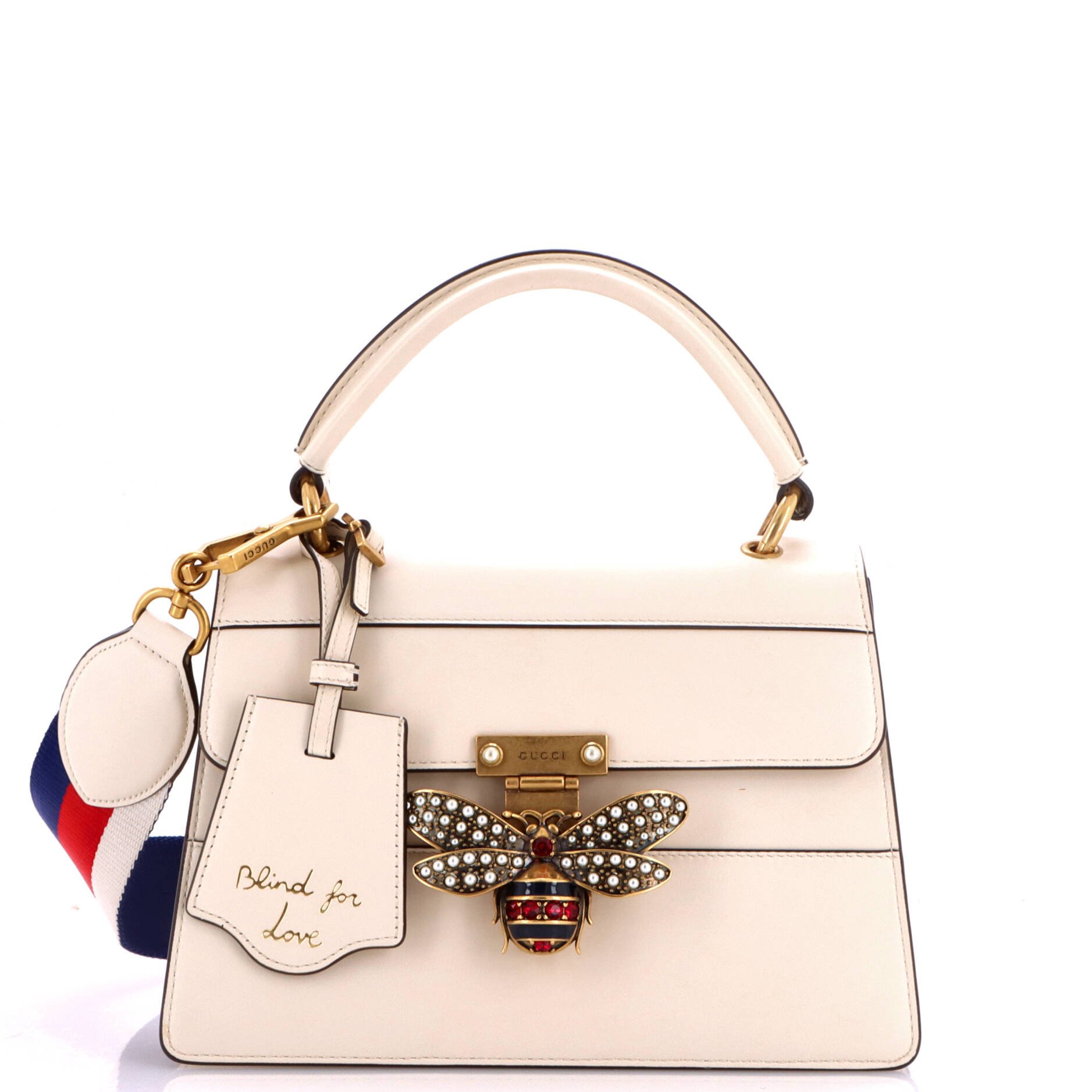 Queen Margaret Top Handle Bag Leather Small