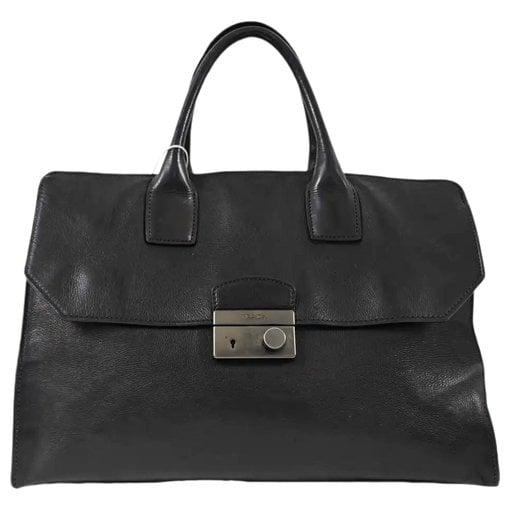 Leather handbag