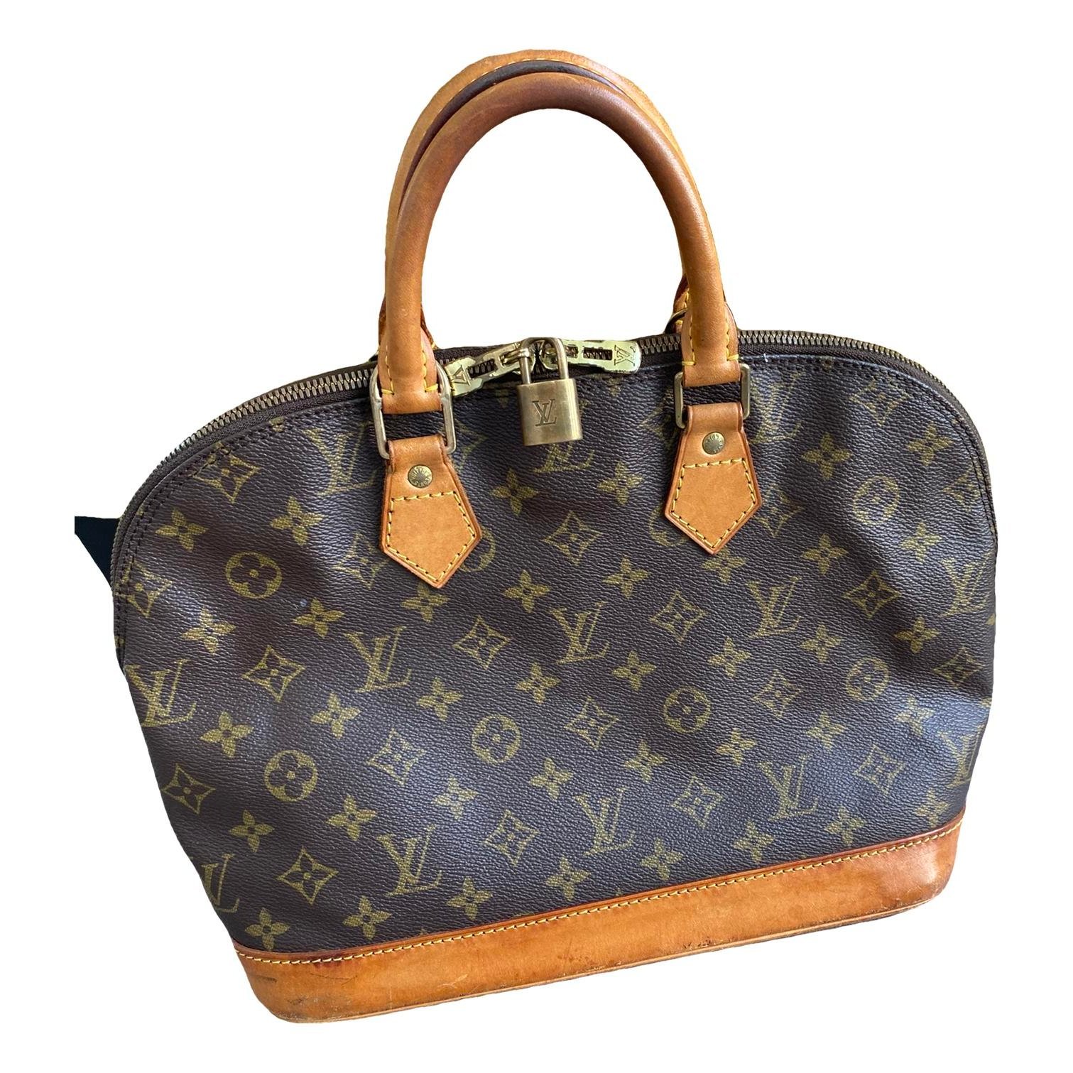 Alma leather handbag