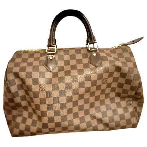 Speedy leather handbag