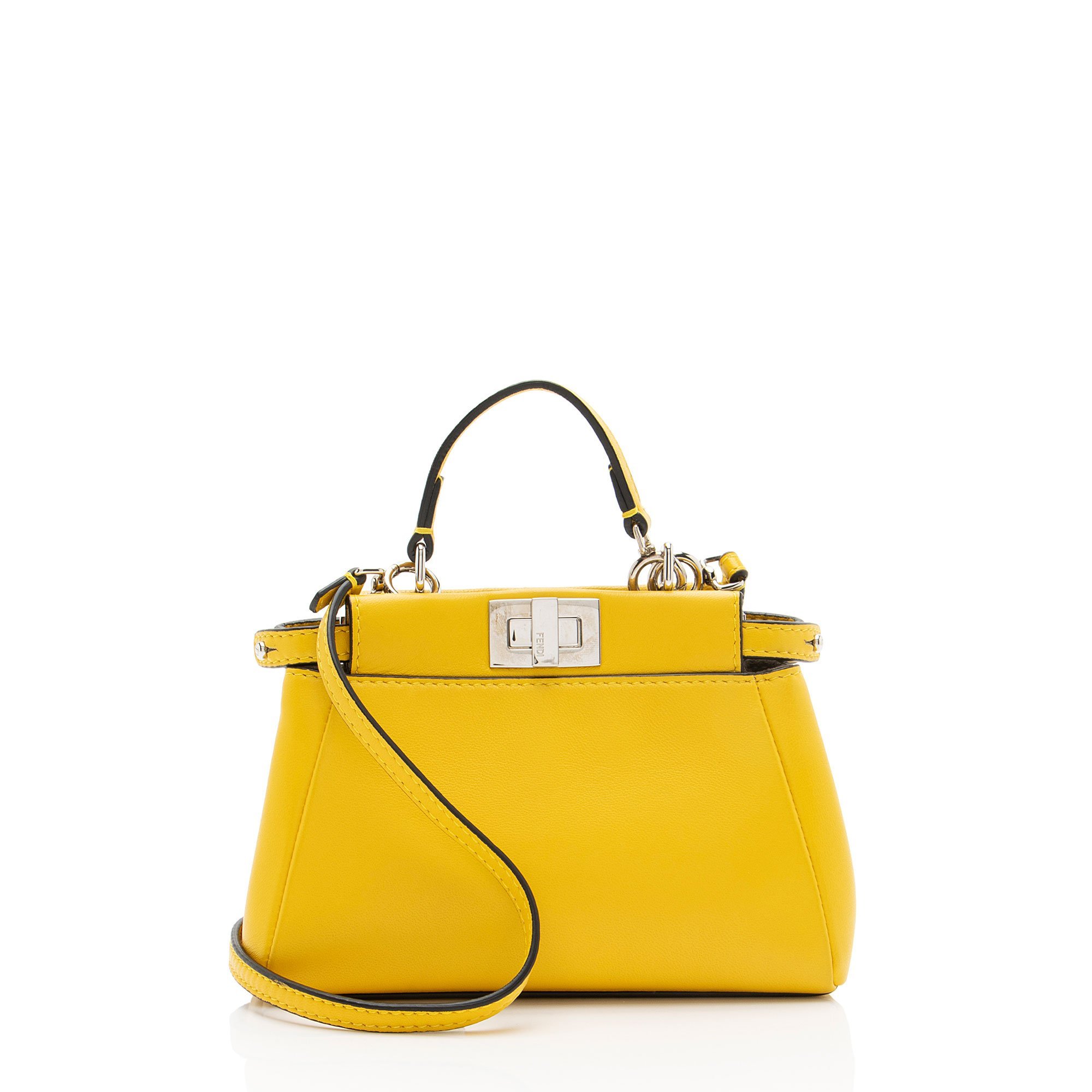 Peekaboo leather crossbody bag