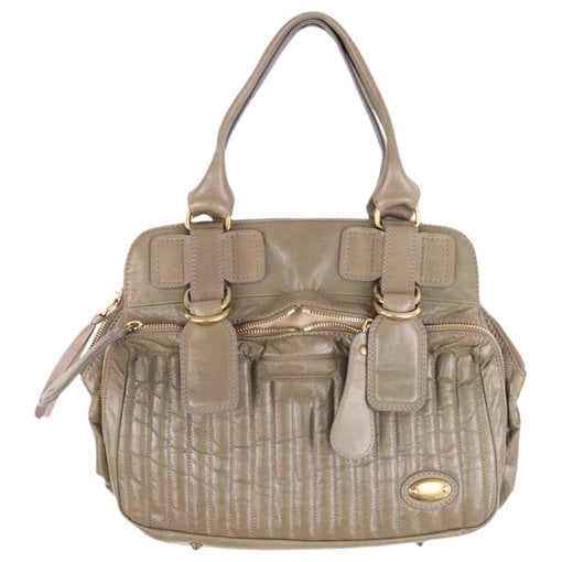 Leather handbag