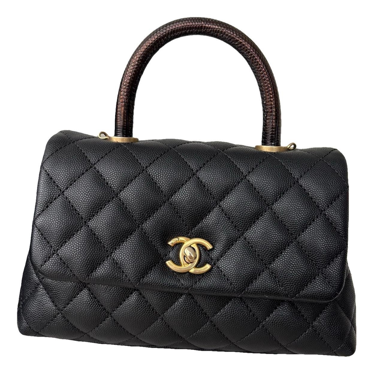 Coco Handle leather handbag